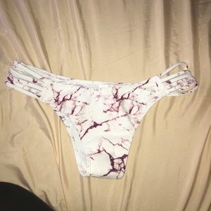 Marble Bikini Bottoms XS